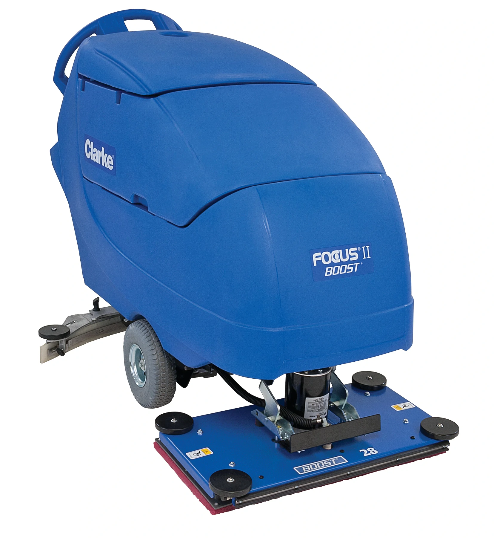Clarke Focus II Disc28 walk-behind autoscrubber