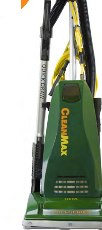 Commercial upright vacuum