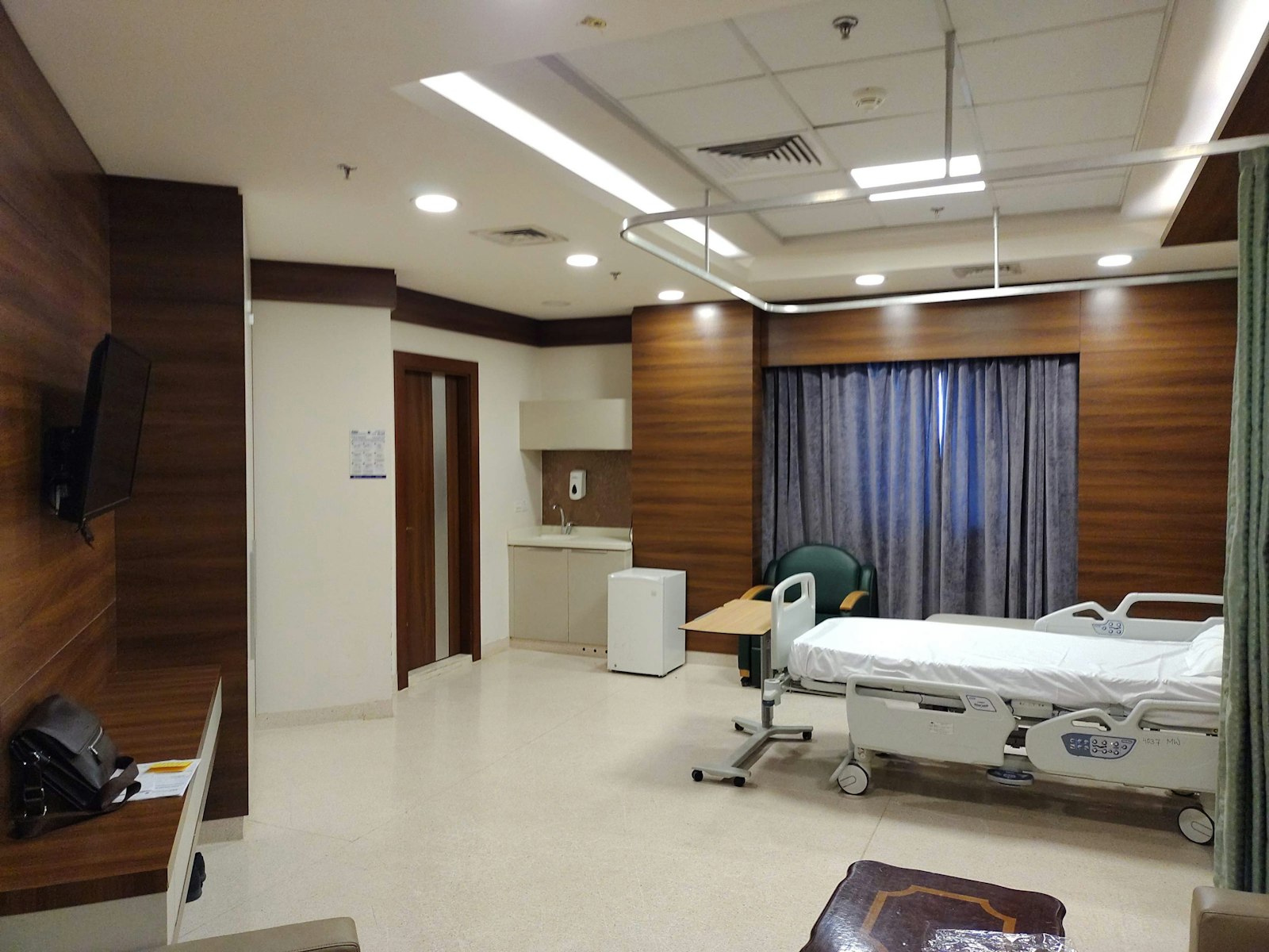Modern healthcare facility interior