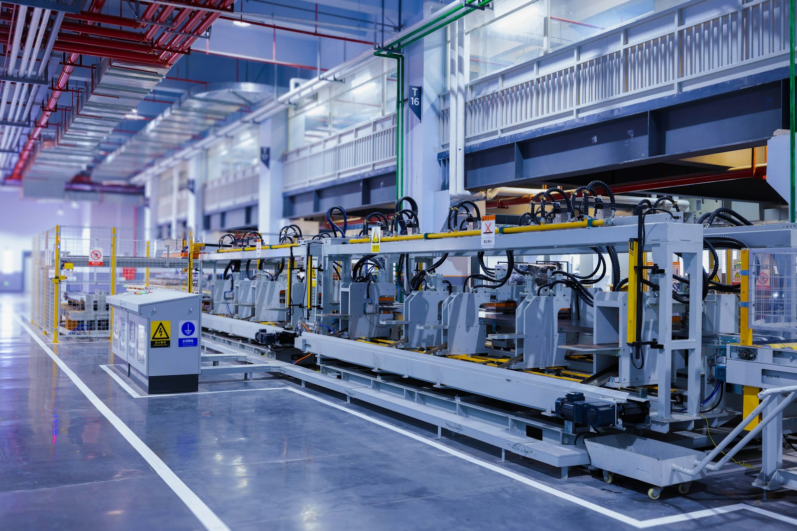 Factory production line
